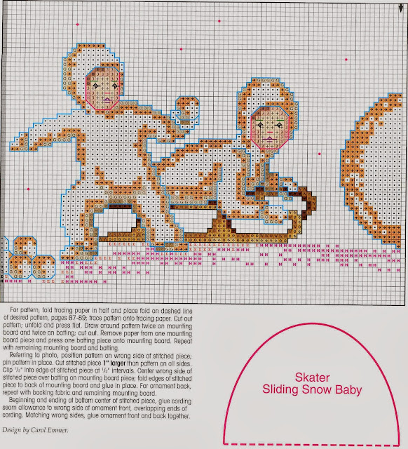 Миниатюры "Snow babies at play"