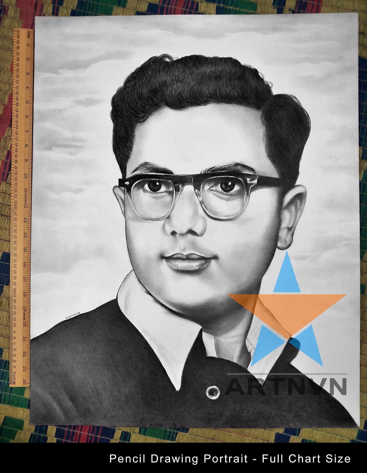 PORTRAIT ART SKETCH DRAWING PAINTING OIL CANVAS ARTIST GLOW IN HYDERABAD TELANGANA INDIA