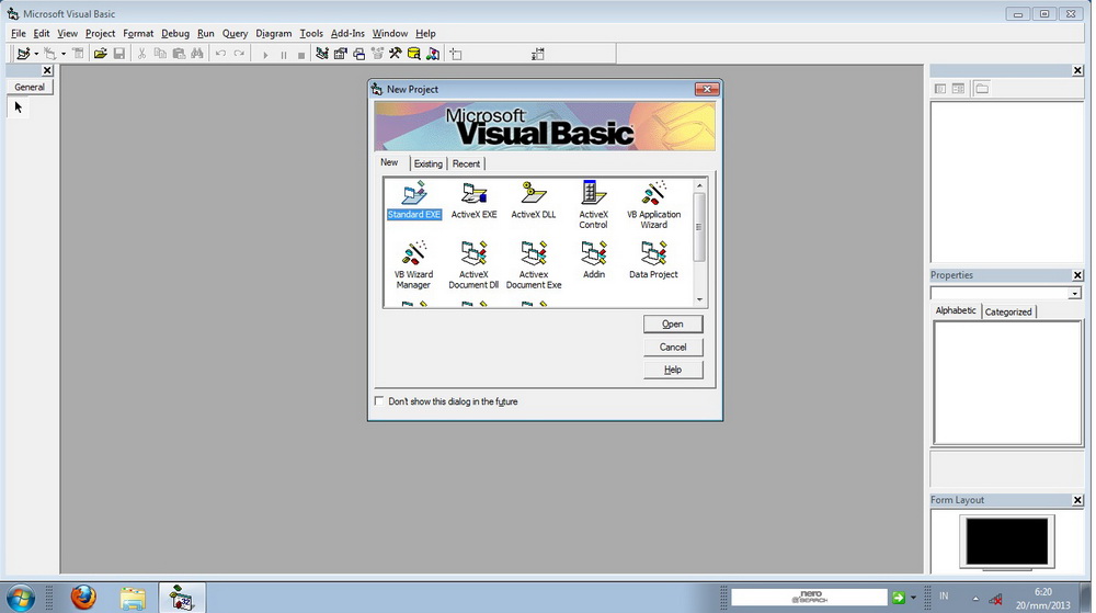 Membuat Input data dengan Visual  Basic  6 0 dan Database 