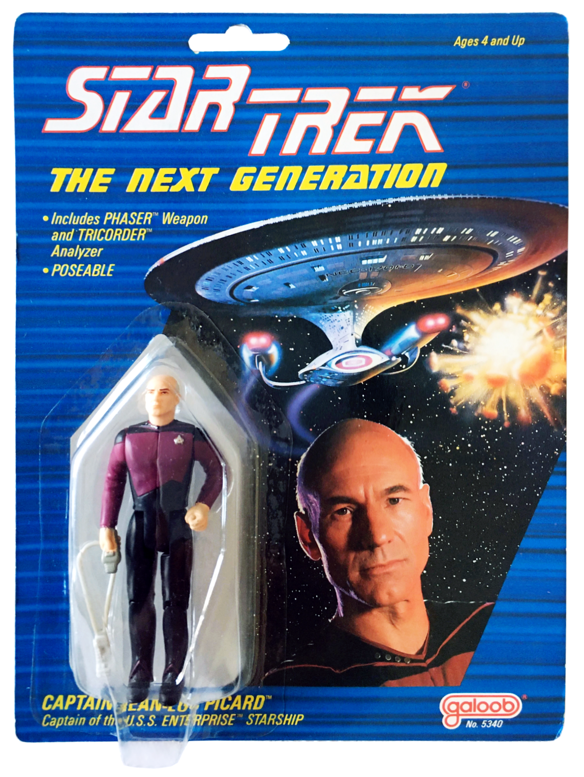 The Trek Collective: Rare Galoob TNG action figure prototypes up for ...