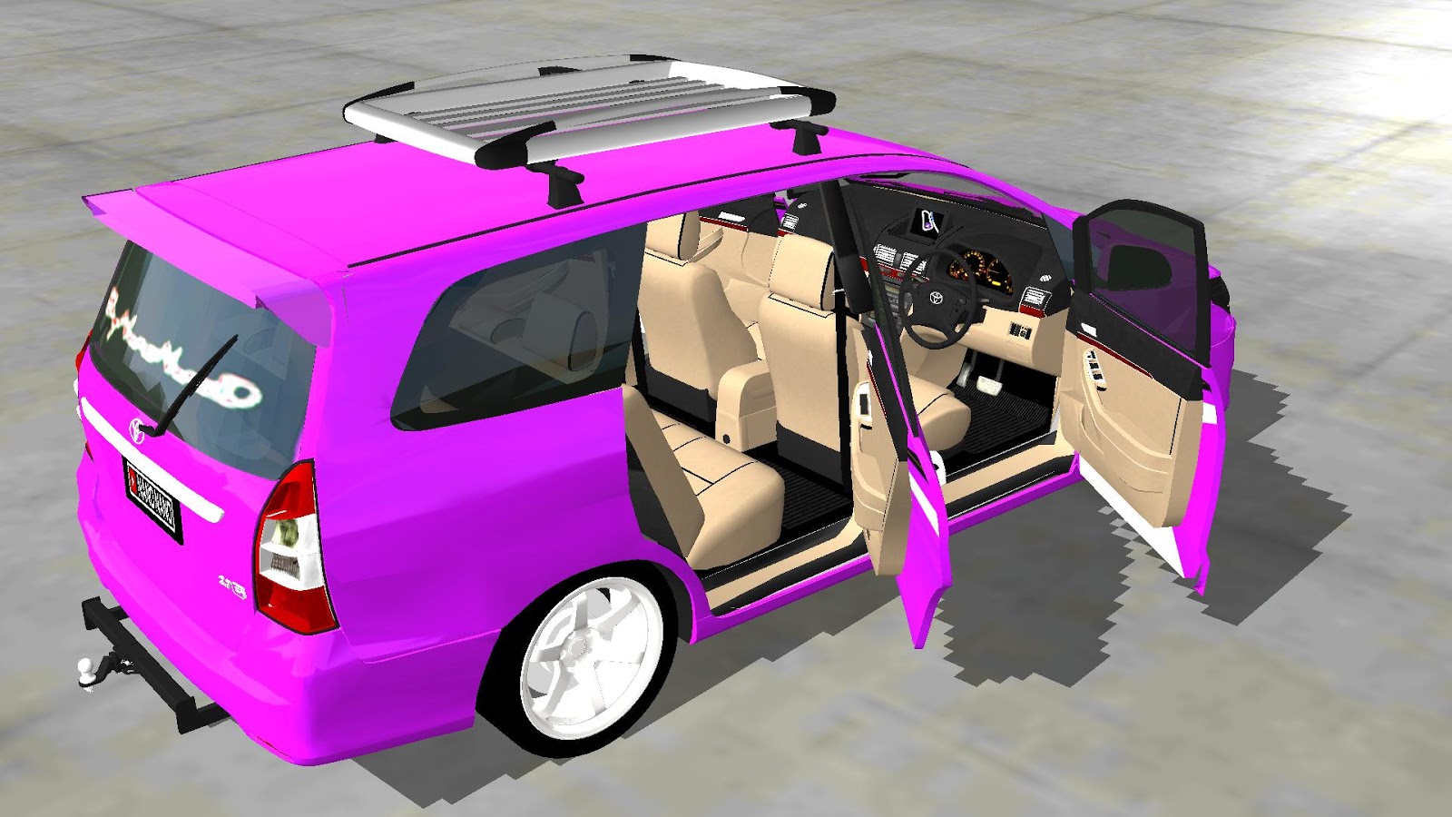 Mod Toyota Kijang Innova 2013 Bussid by NanoNanoId 