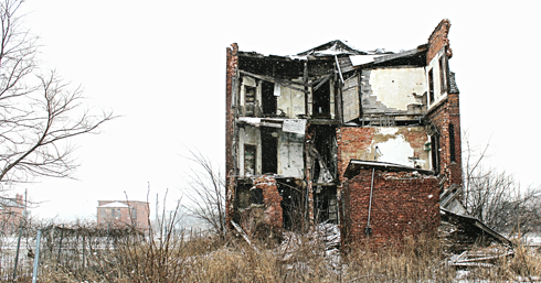 abandoned detroit michigan buildings brush park