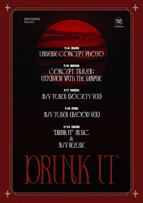 فرقة The Boyz بمفهوم مصاصي الدماء في إعلانات التشويقية للاصدارهم القادم فرقة The Boyz بمفهوم مصاصي الدماء في إعلانات التشويقية للاصدارهم القادم