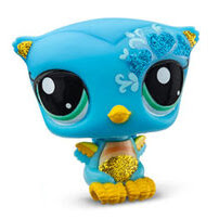 Littlest Pet Shop Series 1 Petfluencers Owl (#G7 - #44) Pet