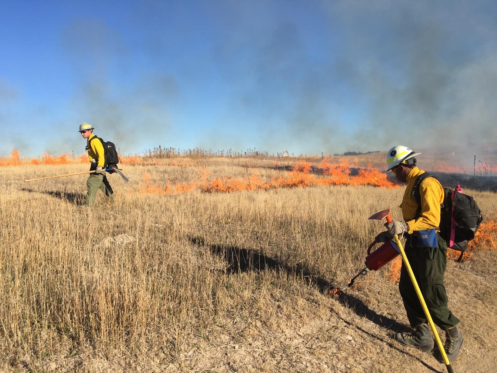 Great Plains Fire Information: Lagoon Fire Nearing Completion