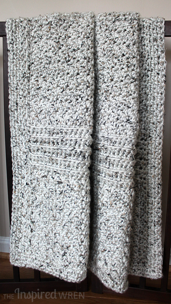 Crochet C2C Blanket Pattern Bookcase Lapghan PDF Instant Download 