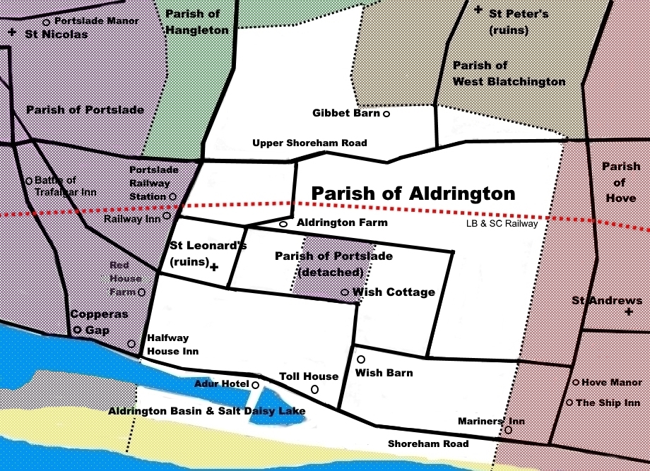 Hove in the Past St Leonard's Church, Aldrington.