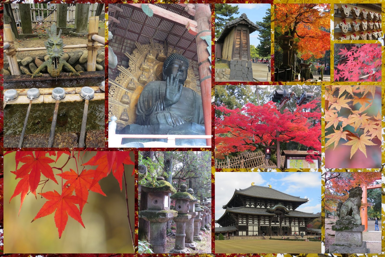 Temples at Nara, Japan Temples at Nara, Japan