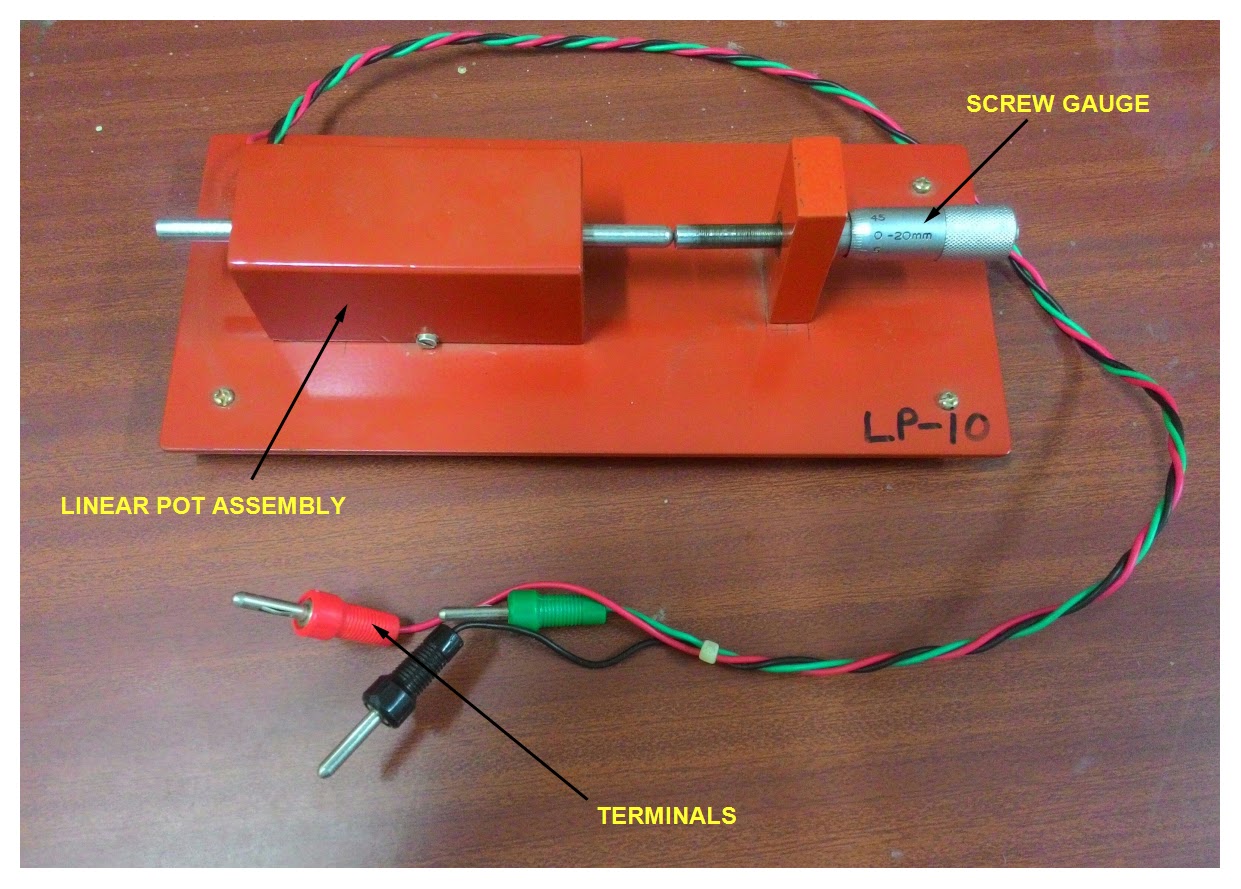 Tech Lab Experiment 4 Measurement of linear displacement using LDR