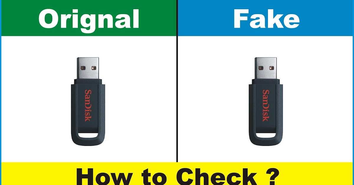 How to Check Fake or Real Memory Card Pen Drive and Hard Disk 2020