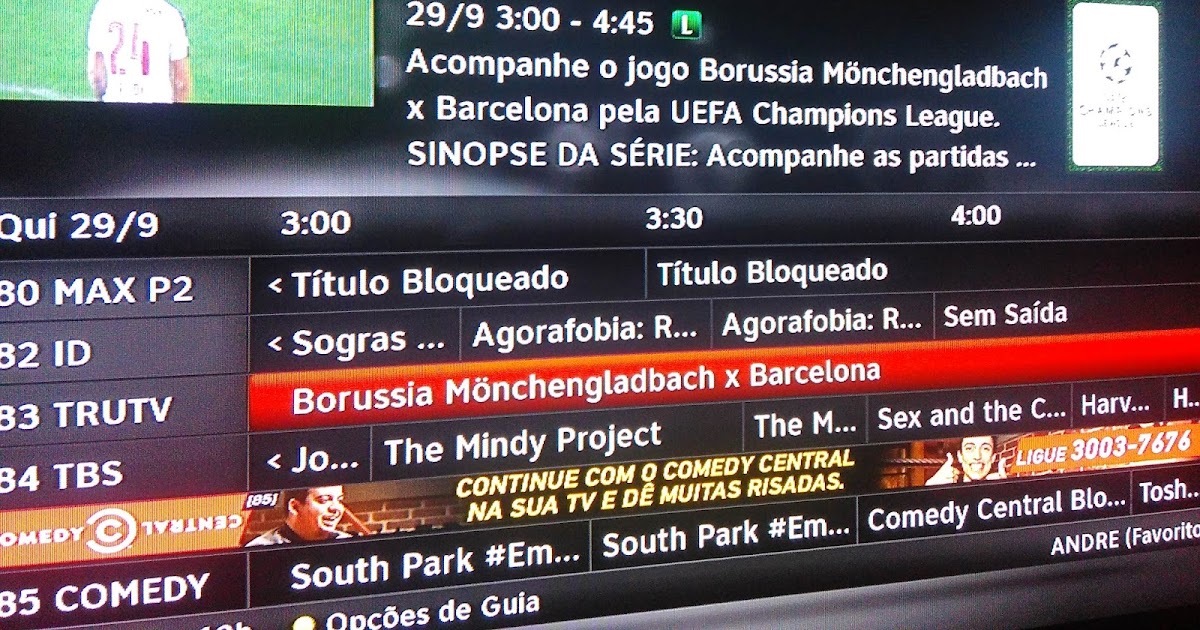 Grade dos canais boomerang e TruTV já constam programação dos canais Esporte interativo Grade dos canais boomerang e TruTV já constam programação dos canais Esporte interativo