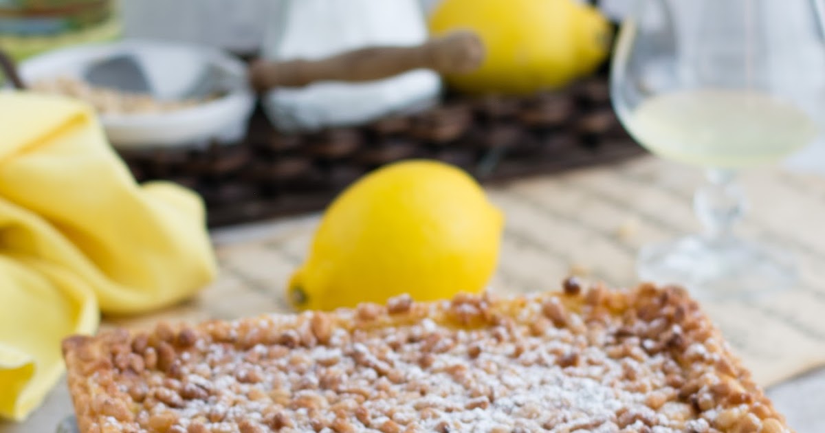 Chic, Chic, Chocolat Torta della nonna (crème au citron et pignons de pin)