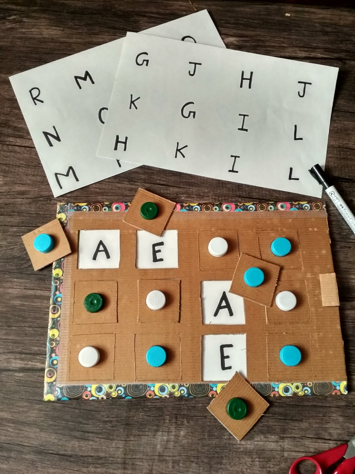 Sonshine Mumma: DIY Memory Board Game