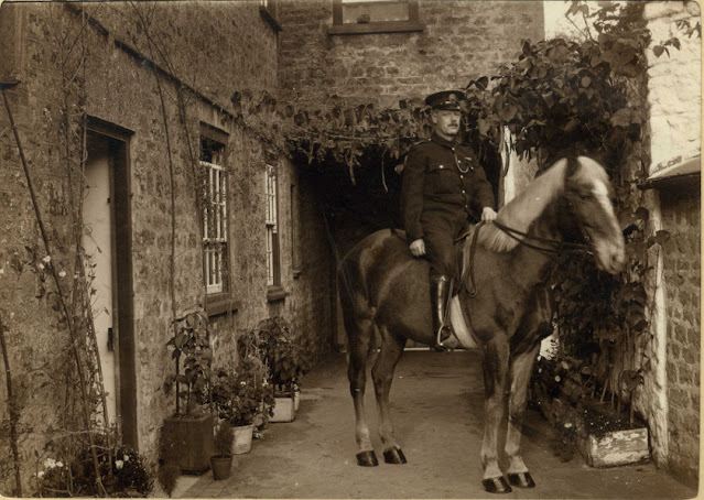 Supt. in uniform on a horse