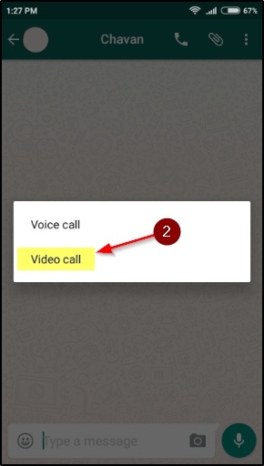 Video call pe click kare Video call pe click kare