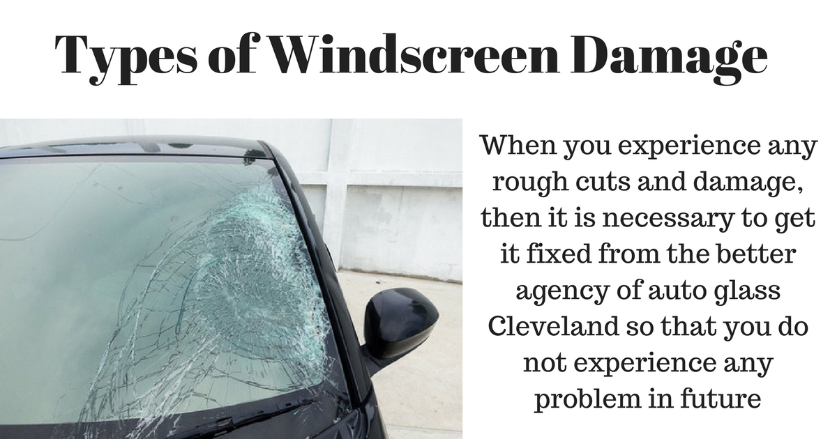 Types of Windscreen Damage Glass Doctor Cleveland