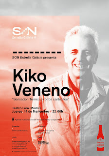 Kiko Veneno, Madrid, Teatro Lara, Concierto, Directo, Live