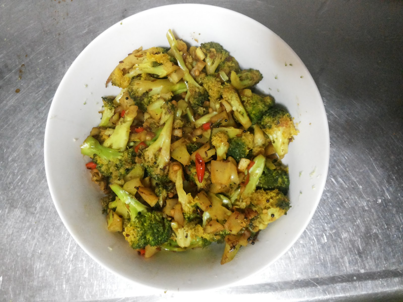 Jothi Cooking Book Broccoli Stir Fry