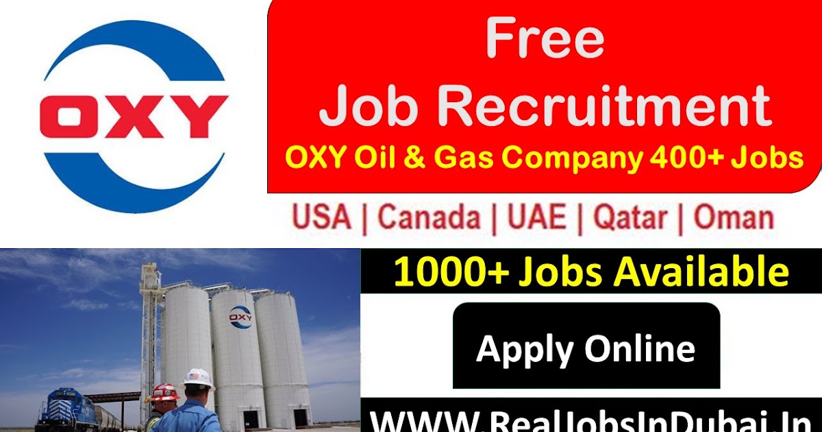 OXY Petroleum Jobs OXY Jobs 2020