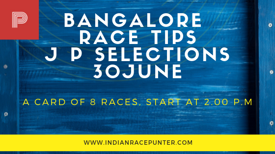 Bangalore Jackpot Selections 30 June, Trackeagle, Track eagle, Racingpulse, racing pulse