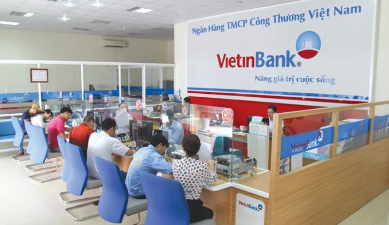 Phòng giao dịch tại VietinBank