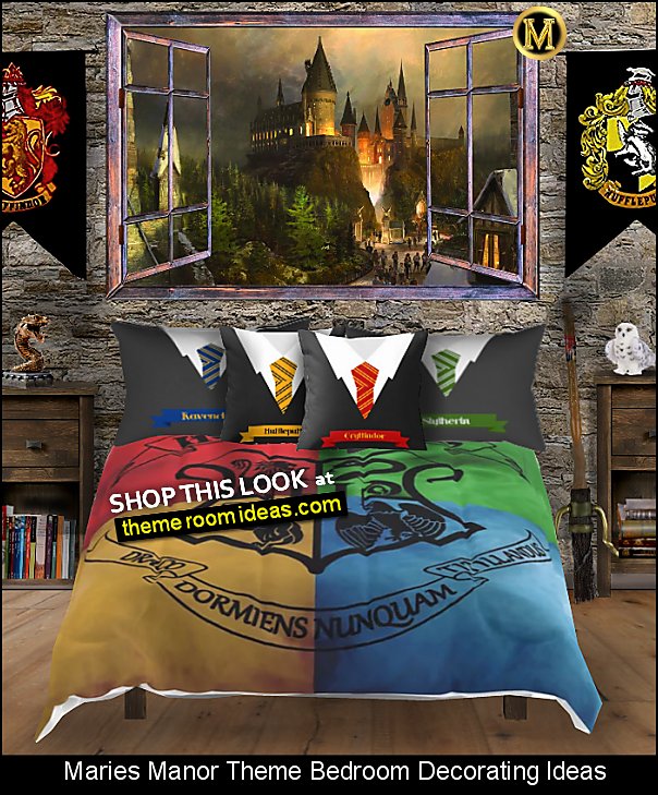 Decorating theme bedrooms Maries Manor Harry Potter decorating ideas
