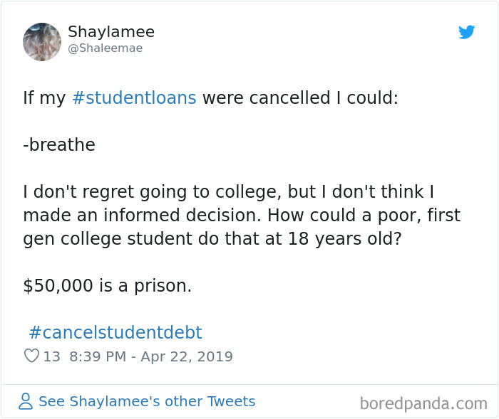 30 Shocking Posts About How The Student Debt System Affects People’s Lives