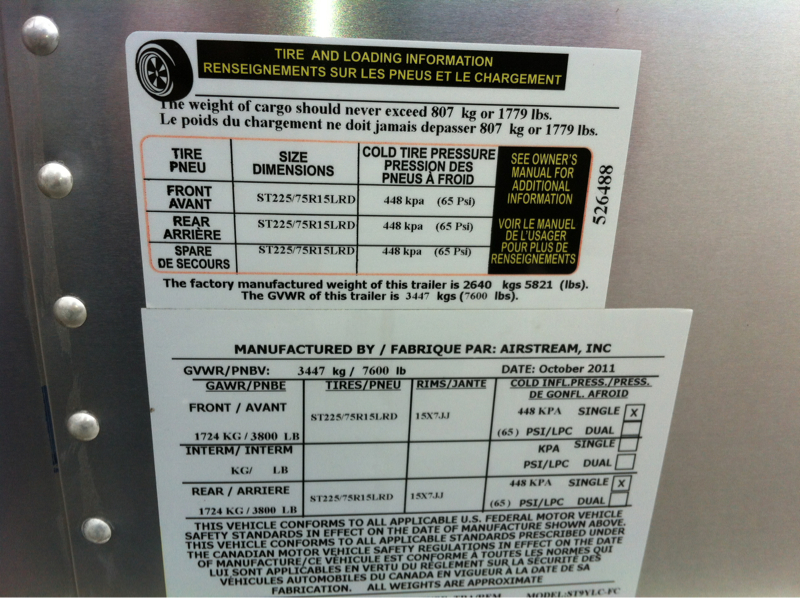 RV Tire Safety What information is on your tire sidewall? Could it be