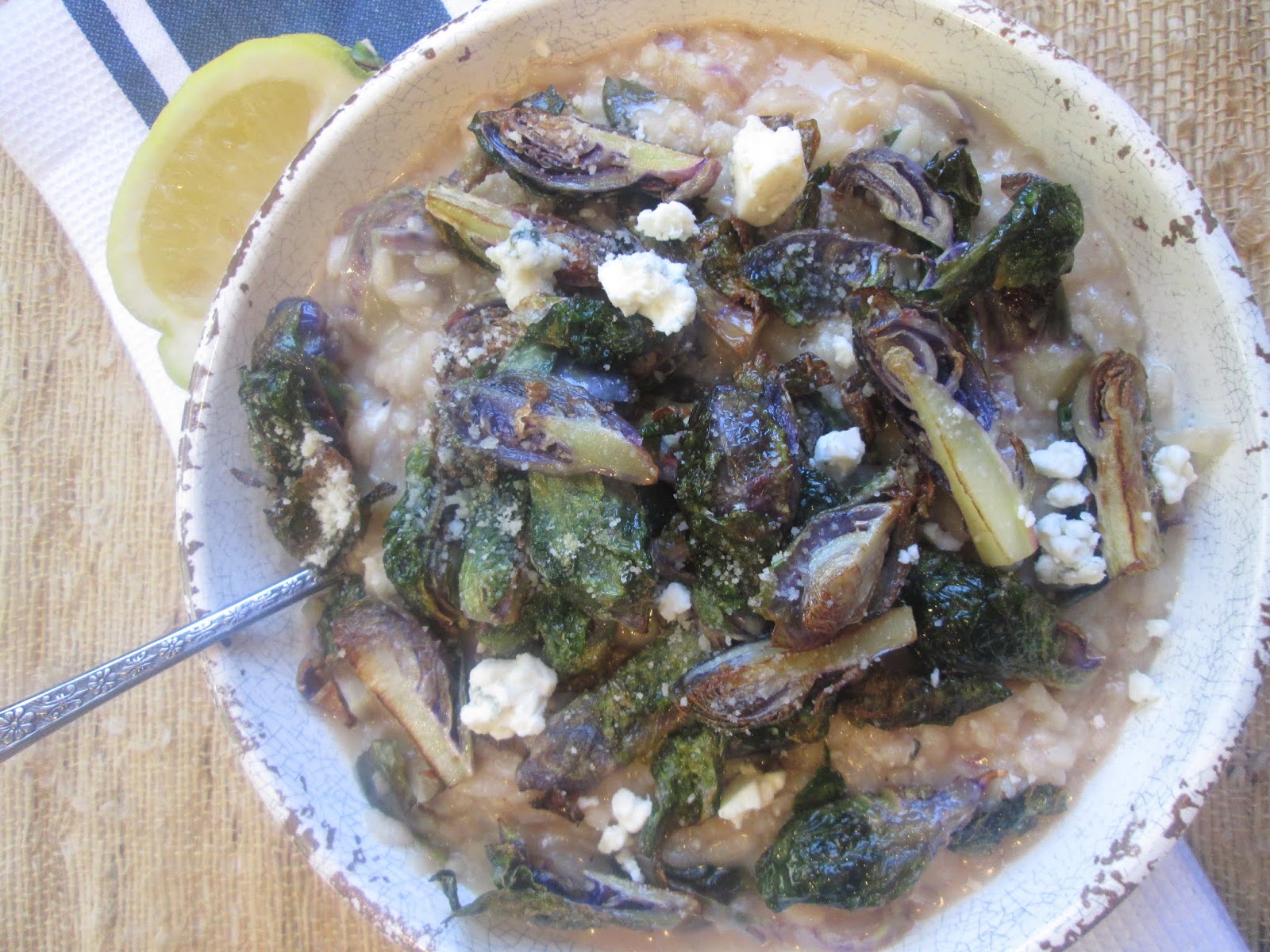 Stirring the Pot Ottolenghi's Brussels Sprout Risotto
