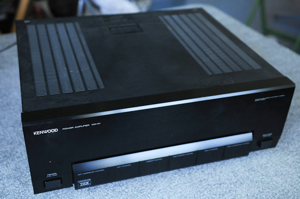 heygreenie: KENWOOD KM X1 POWER AMP NO REMOTE AMPLIFIER 100 WATTS 6