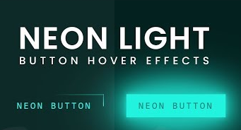 Neon Light Button