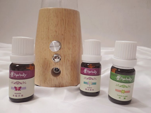 香氛 ░ 北歐風格的設計,質感品味的居家生活herbally 草本真情【花容】精油原木擴香儀