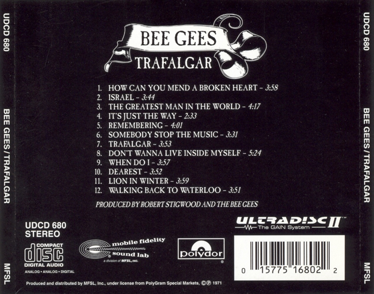 Bee Gees "Trafalgar" .