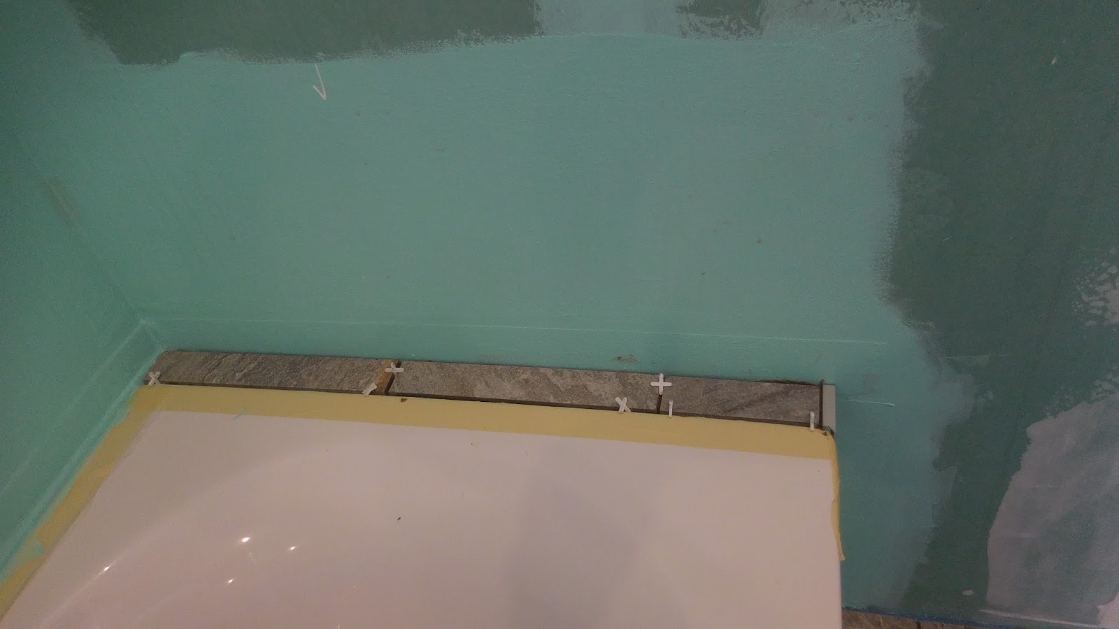 Schroli´s Baublog: Badezimmer verfliesen