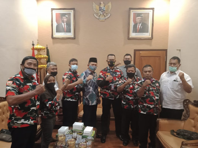 Ketua DPRD Terima Audiensi Pengurus LMP Markas Cabang Tulungagung