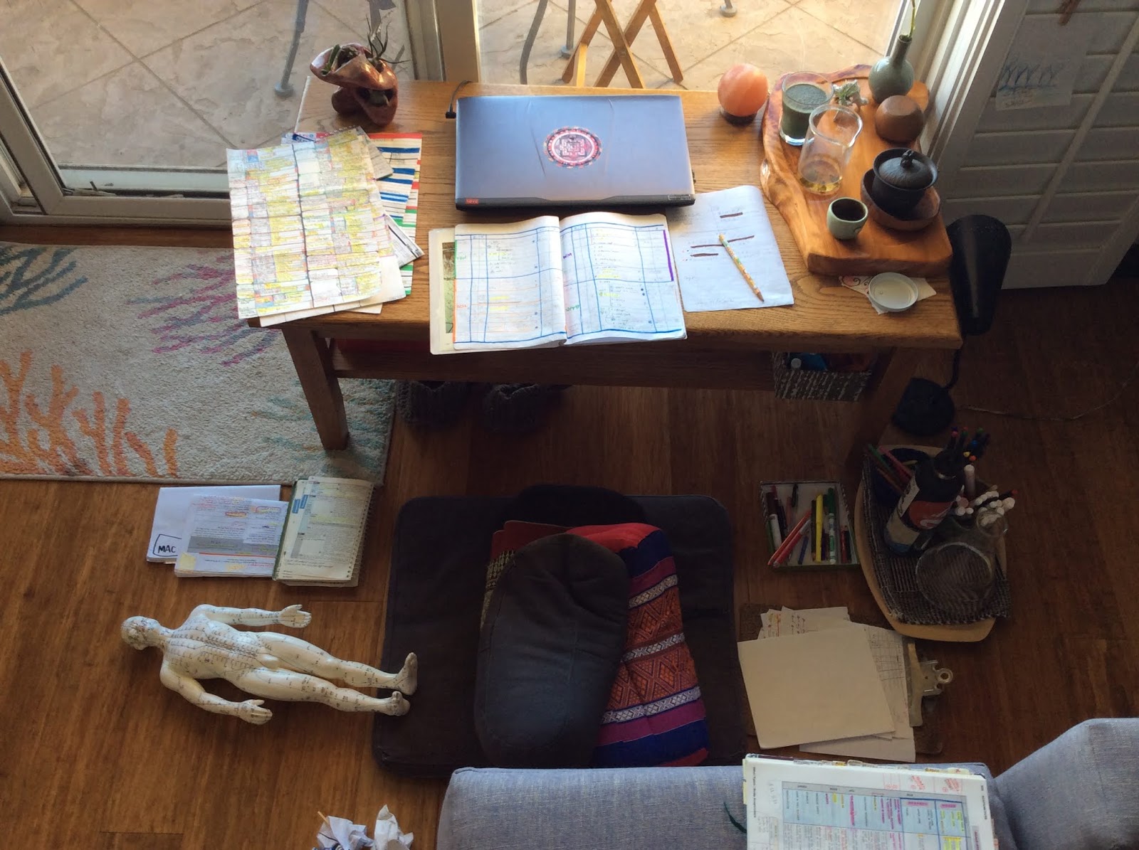 Jiling Lin, L.Ac. • Acupuncturist, Herbalist, Artist Preparing for the