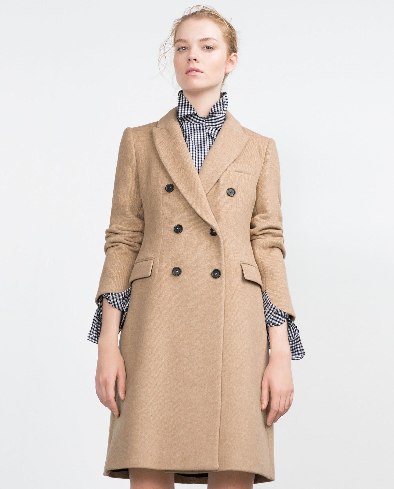 cappotto azzurro polvere zara