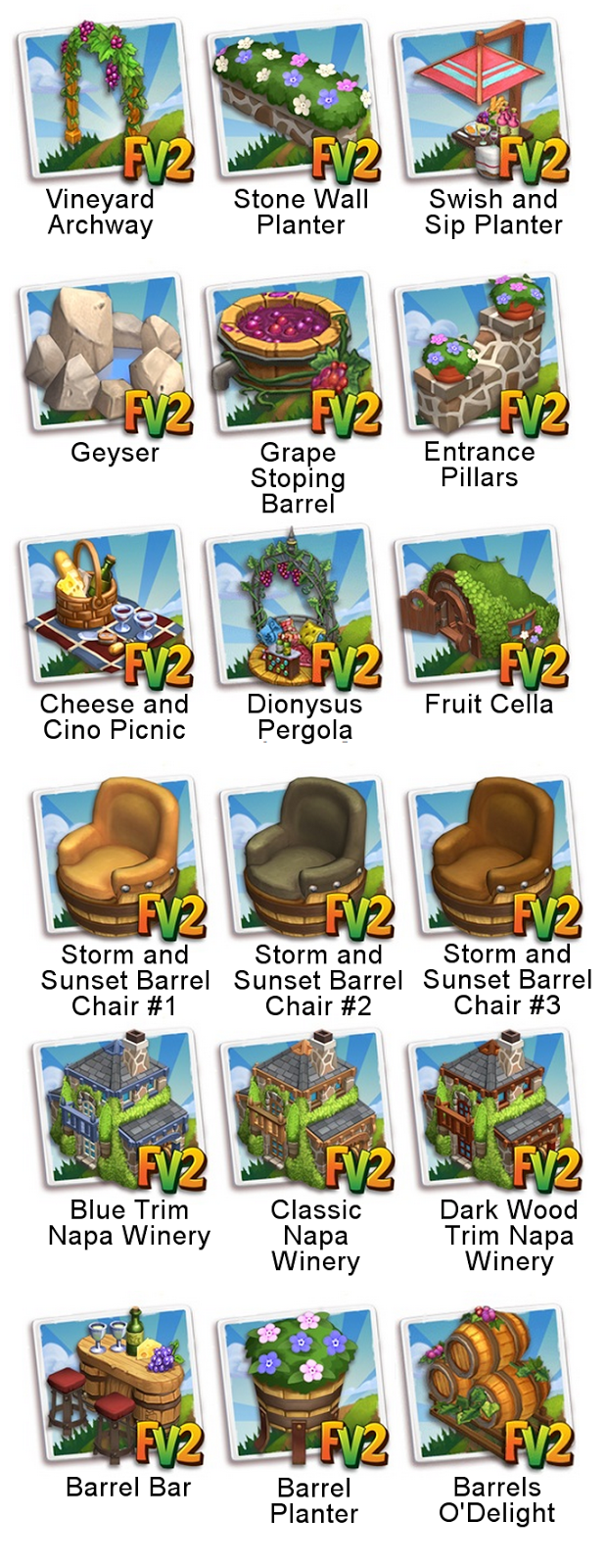 Farmville 2 4 Farmers Farmville 2 Bottom Up Limited Edition Items
