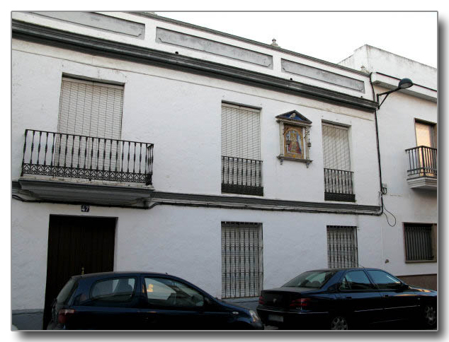 Fachada casa particular. Calle Canónigo esquina con Lamarque Novoa.