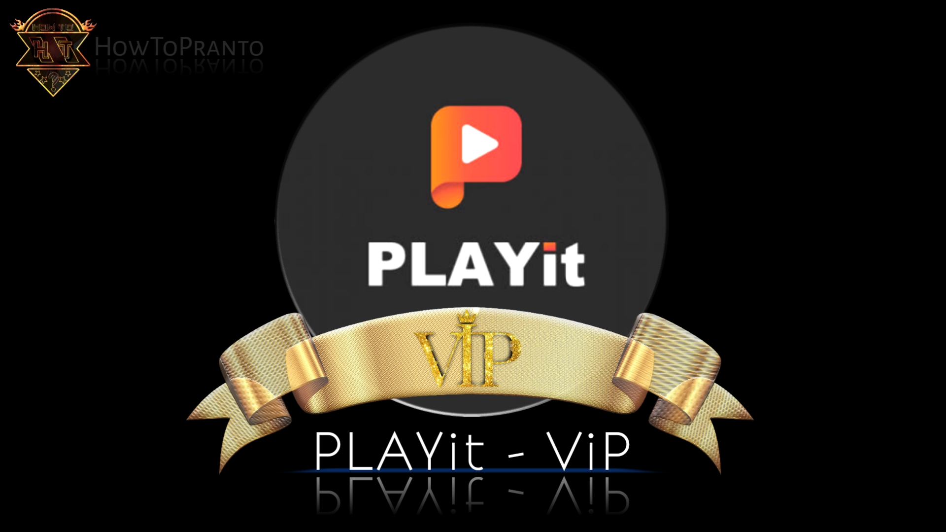 PLAYit-ViP hd logo. 