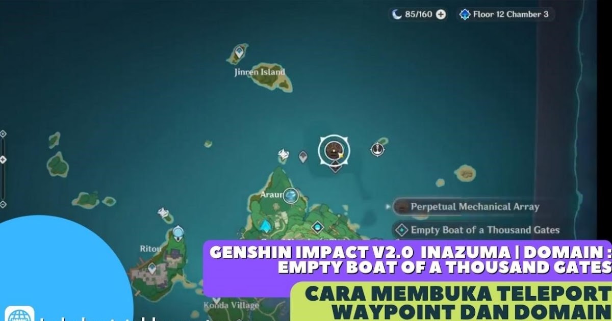 How to unlock Inazuma Genshin Impact's underwater domain and teleport