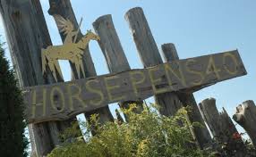 Horse Pens 40 wooden board