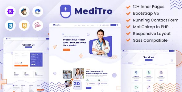 Best Medical and Healthcare Responsive Website Template