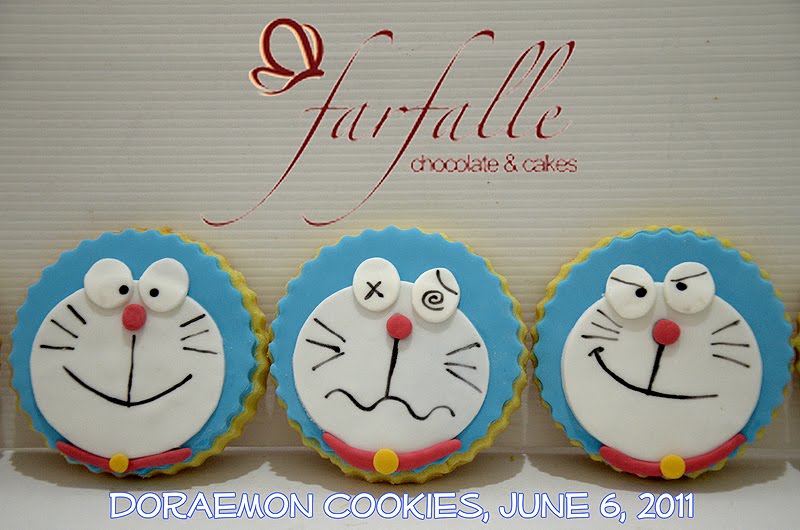 Farfalle Chocolate Cakes Doraemon Kukis farfalle-chocolate-cakes-doraemon-kukis