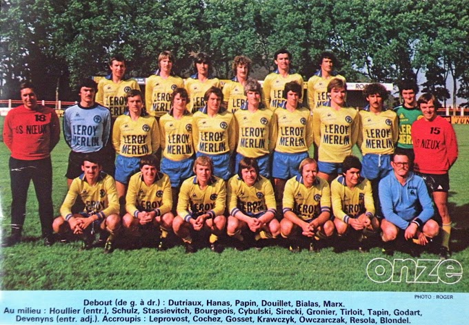 L'équipe du dimanche après-midi. U.S NOEUX-LES-MINES 1980-81.