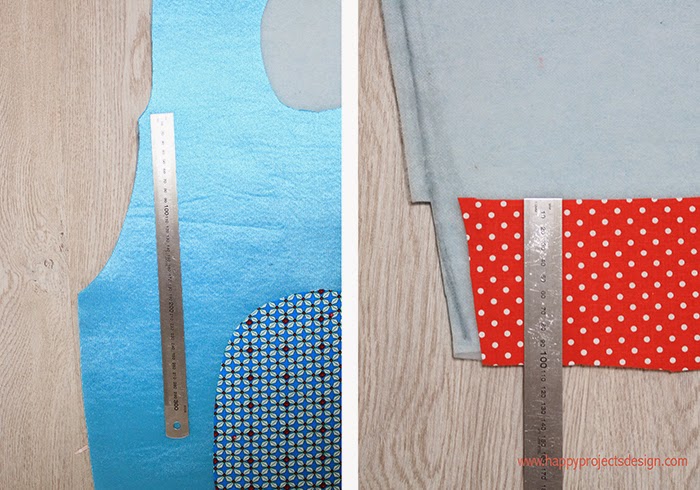 DISFRAZ DE MATRIOSKA DIY: escote y cortes