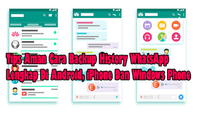 Tutorial Mencadangkan Chats WA Dan Memulihkan Kembali Tips Aman Cara Mencadangkan Chats WhatsApp Di Hp