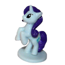 My Little Pony Chocolate Ball Figure Wave 1 Rarity Figure by Chupa Chups