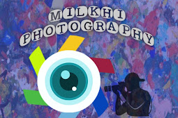 Contoh Desain Logo "MILKHI PHOTOGRAPY"