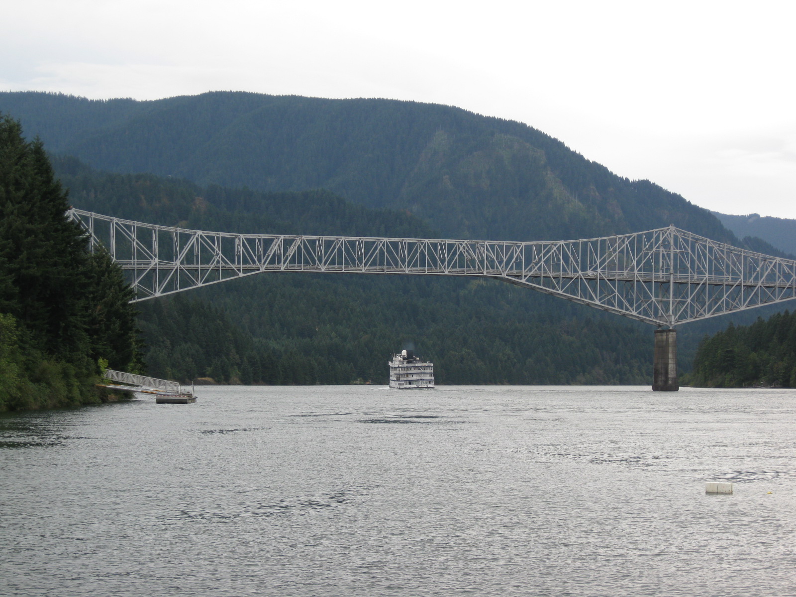 Bridge of the Gods over the Columbia River